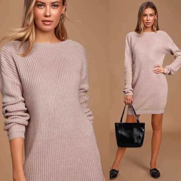 NWOT Lulus Sexy Back Backless Sweater HW7344 - Picture 8 of 8